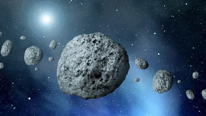 Apariencia de un cometa y un asteroide