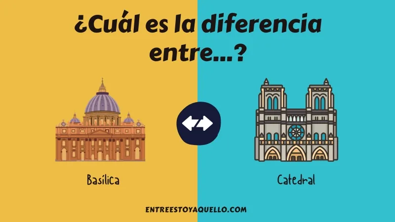 Cuál es la diferencia entre Basílica y Catedral