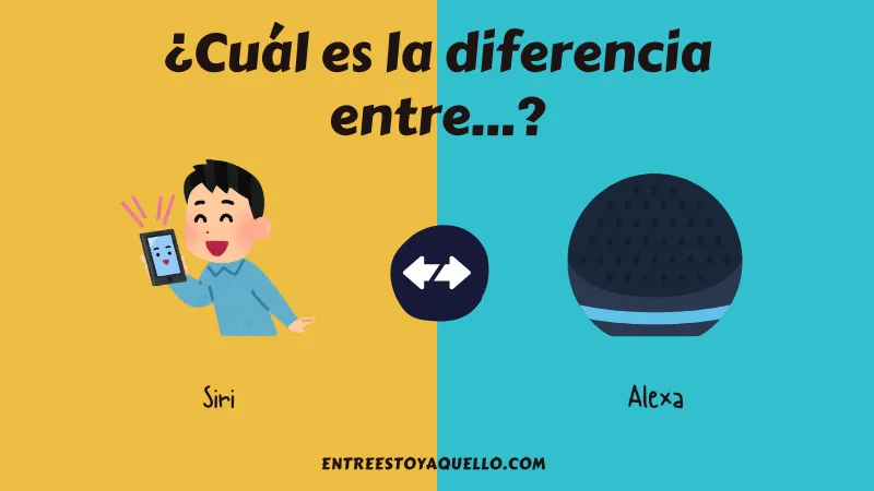 Cuál es la diferencia entre Siri y Alexa