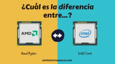 Cuál es la diferencia entre los procesadores Amd Ryzen e Intel Core